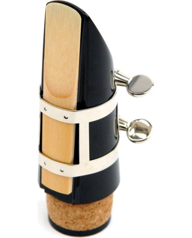 D'ADDARIO - RCL1N - LIGATURE & CAP POUR CLARINETTE - RICO SIGNATURE - SIB NICKEL