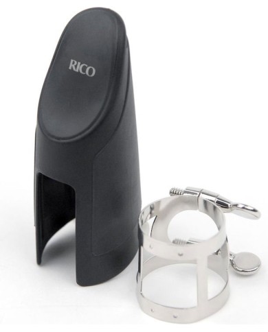 D'ADDARIO - RCL1N - LIGATURE & CAP POUR CLARINETTE - RICO SIGNATURE - SIB NICKEL