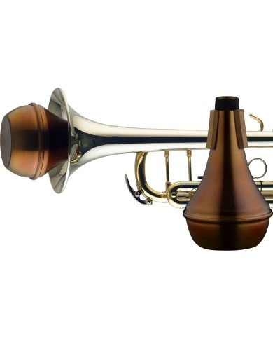 STAGG - MTR-S3AV - SOURDINE DROITE VINTAGE POUR TROMPETTE