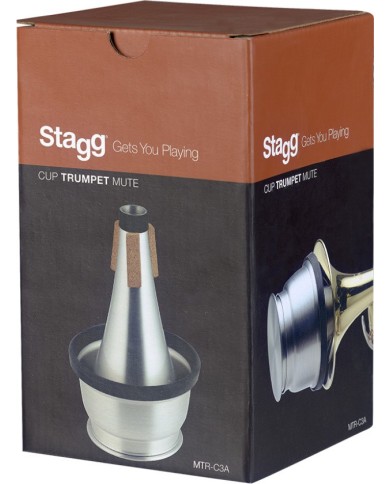 STAGG - MTR-C3A - SOURDINE BOL POUR TROMPETTE - ALUMINIUM