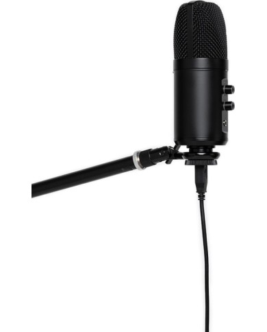 STAGG - SUSM60D - MICROPHONE A CONDENSATEUR - DOUBLE FACE - USB - FINITION METALLIQUE STAGG - SUSM60D - MICROPHONE A CONDENSATEUR - DOUBLE FACE - USB - FINITION METALLIQUE