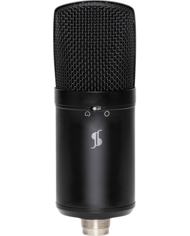 STAGG - SUSM60D - MICROPHONE A CONDENSATEUR - DOUBLE FACE - USB - FINITION METALLIQUE STAGG - SUSM60D - MICROPHONE A CONDENSATEUR - DOUBLE FACE - USB - FINITION METALLIQUE