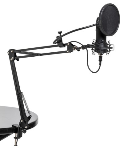 STAGG - SUM45 SET - PACK MICRO CARDIOÏDE USB - STAND SUSPENTION ANTI-CHOC - FILTRE ANTI-POP - CABLE USB STAGG - SUM45 SET - PACK MICRO CARDIOÏDE USB - STAND SUSPENTION ANTI-CHOC - FILTRE ANTI-POP - CABLE USB