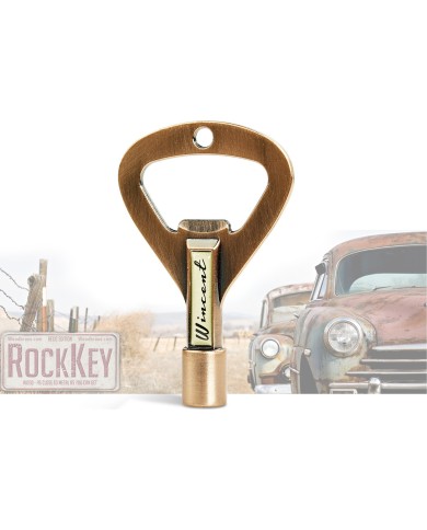WINCENT - PWI ROCKKEY-R - CLE DE BATTERIE / DECAPSULEUR - "RELIC" WINCENT - PWI ROCKKEY-R - CLE DE BATTERIE / DECAPSULEUR - "RELIC"