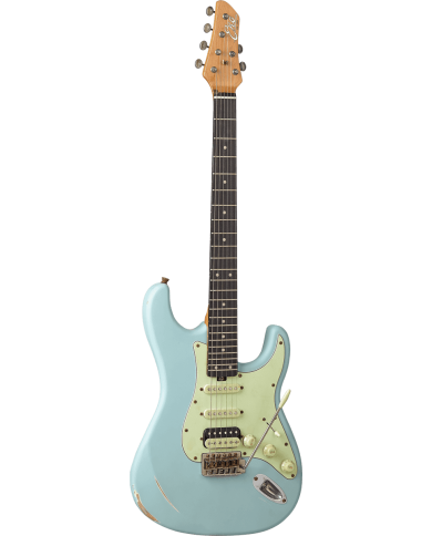 EKO - GEE AIRE-RELIC-BLU - RELIC - TYPE STRAT AIRE RELIC - DAPHNE BLUE