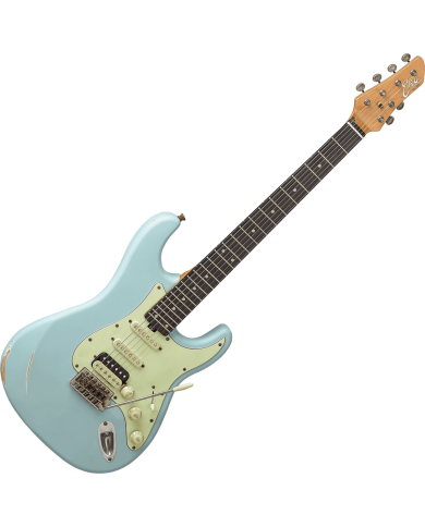 EKO - GEE AIRE-RELIC-BLU - RELIC - TYPE STRAT AIRE RELIC - DAPHNE BLUE