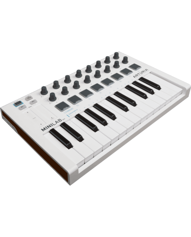 ARTURIA - MINILABMK2 - CLAVIER MAITRE - 25 NOTES USB + 8 PADS ARTURIA - MINILABMK2 - CLAVIER MAITRE - 25 NOTES USB + 8 PADS