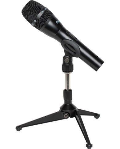 STAGG - MISS-1000BK - PIED DE MICRO DE TABLE - TREPIED + PINCE STAGG - MISS-1000BK - PIED DE MICRO DE TABLE - TREPIED + PINCE