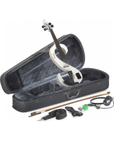 STAGG EVN 4/4 BLANC - VIOLON ELECTRIQUE 4/4 STAGG EVN 4/4 BLANC - VIOLON ELECTRIQUE 4/4