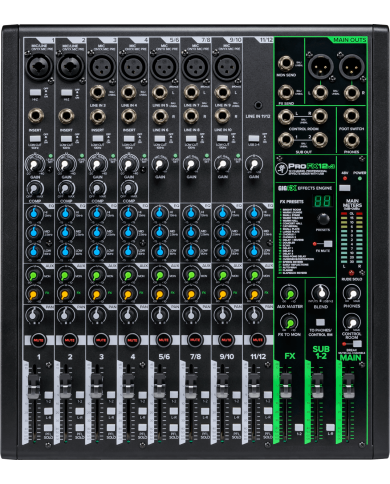 MACKIE - PROFX12V3 - USB 12 CANAUX + EFFETS