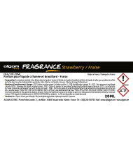 ALGAM LIGHTING - FRA-STR-20ML - PARFUM POUR LIQUIDE À FUMÉE ET BROUILLARD - FRAISE