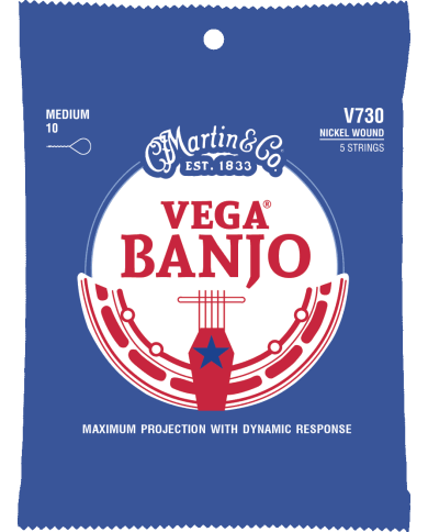 MARTIN - CMA V730 - CORDES BANJO - 5 CORDES - MEDIUM