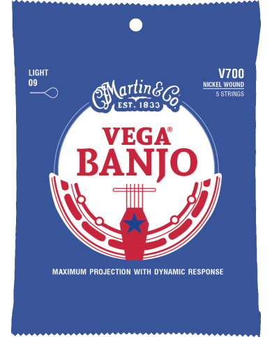 MARTIN & CO - CMA V700-CORDES BANJO 5 CORDES