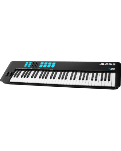 ALESIS V61 MKII-CLAVIER MAITRE-USB MIDI 61 notes 8 pads ALESIS V61 MKII-CLAVIER MAITRE-USB MIDI 61 notes 8 pads