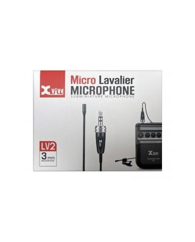 X-VIVE - XVI-LV2 - MICRO CRAVATE SUBMINIATURE X-VIVE - XVI-LV2 - MICRO CRAVATE SUBMINIATURE