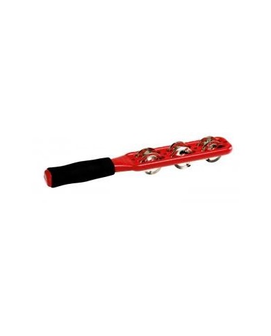 MEINL JG1R JINGLE GUIRO ROUGE - CYMBALETTES MEINL JG1R JINGLE GUIRO ROUGE - CYMBALETTES