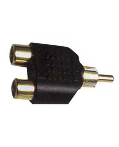 STAGG AC2CFCMH RCA male - 2 RCA femelle - Adaptateur audio