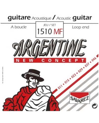 SAVAREZ ARGENTINE 1510MF à boucle Fort tirant - Cordes guitare manouche SAVAREZ ARGENTINE 1510MF à boucle Fort tirant - Cordes guitare manouche
