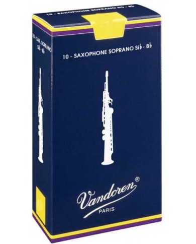VANDOREN SR2025 n° 2,5 Anches saxophone soprano