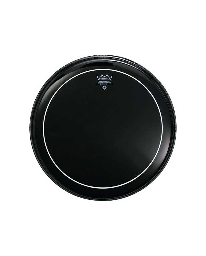 REMO ES-1620-PS Pinstripe 20" Ebony Peau grosse caisse REMO ES-1620-PS Pinstripe 20" Ebony Peau grosse caisse