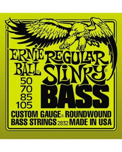 ERNIE BALL 2832 Regular Slinky Bass 50 - 105 - Cordes basse  ERNIE BALL 2832 Regular Slinky Bass 50 - 105 - Cordes basse