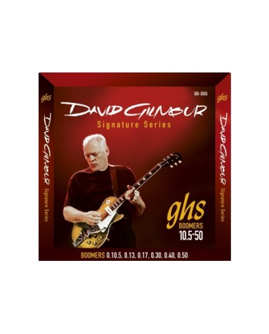 GHS DGG DAVID GILMOUR ROUGE 10.5 - 50 - Cordes guitare électrique