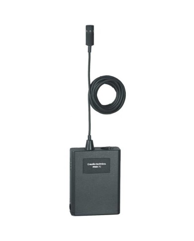 AUDIO TECHNICA PRO70 - Microphone Cravate cardioïde à condensateur  AUDIO TECHNICA PRO70 - Microphone Cravate cardioïde à condensateur