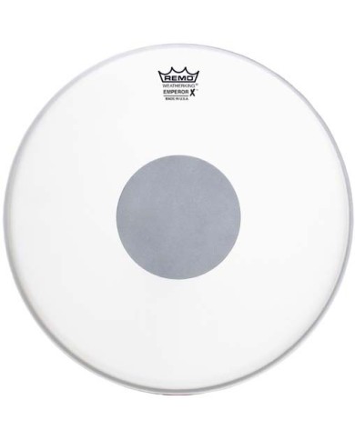 REMO BX-0114-00 Emperor X 14" Coated + rond noir Peau batterie REMO BX-0114-00 Emperor X 14" Coated + rond noir Peau batterie