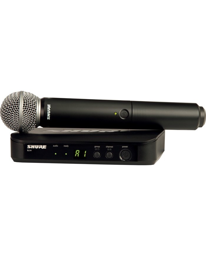 SHURE BLX24E-SM58-M17 - Micro main sans fil SHURE BLX24E-SM58-M17 - Micro main sans fil
