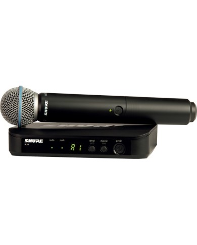 SHURE BLX24E-B58-M17 - Beta 58 - Micro main sans fil SHURE BLX24E-B58-M17 - Beta 58 - Micro main sans fil