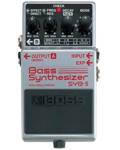 BOSS SYB5 Bass Synthesizer Effet Basse BOSS SYB5 Bass Synthesizer Effet Basse