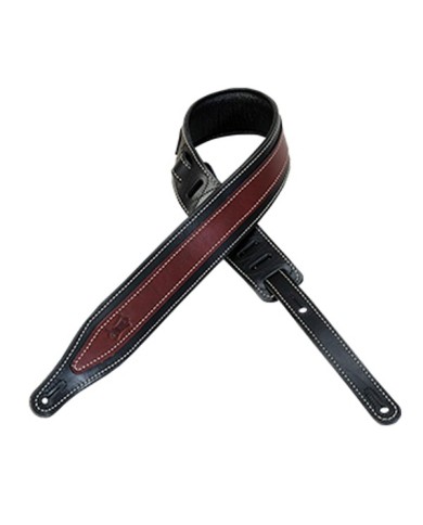 LEVY'S MV17TT-BLK/BRG - Sangle guitare